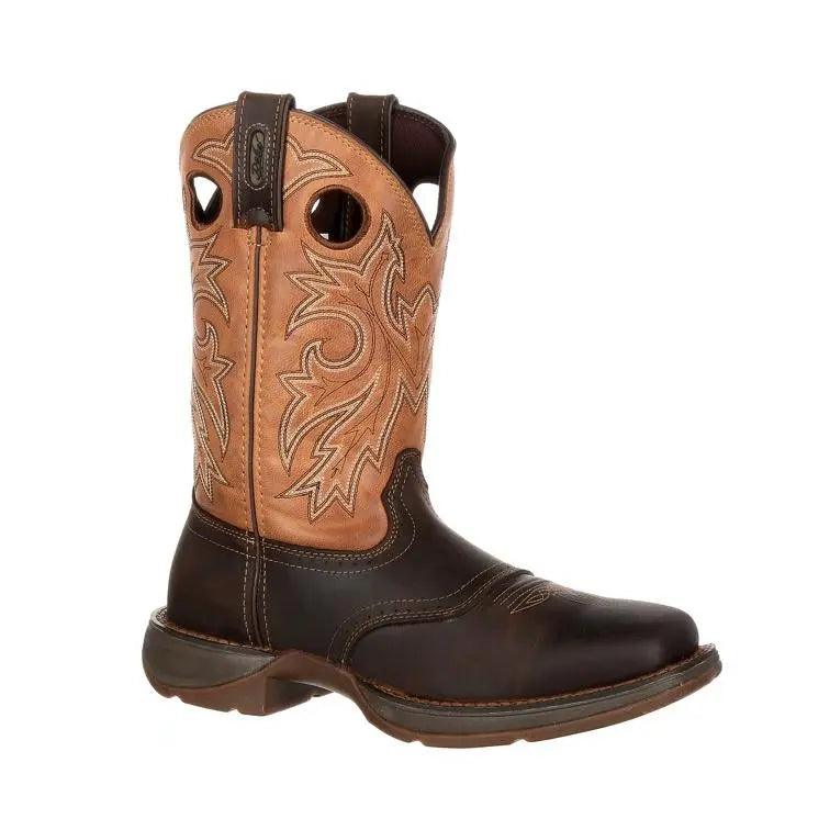 Durango Rebel Men s Waterproof Steel Toe Western Pull On Boot DB019 BootSolution Durango western men 198.00 Bootsolution