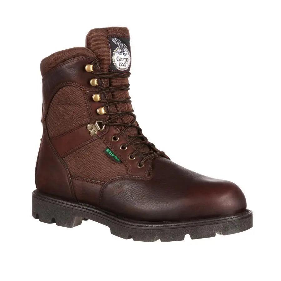 Georgia Homeland Waterproof Insulated Men s 8 Work Boot G109 BootSolution Georgia Boot work boots men 122.00 Bootsolution