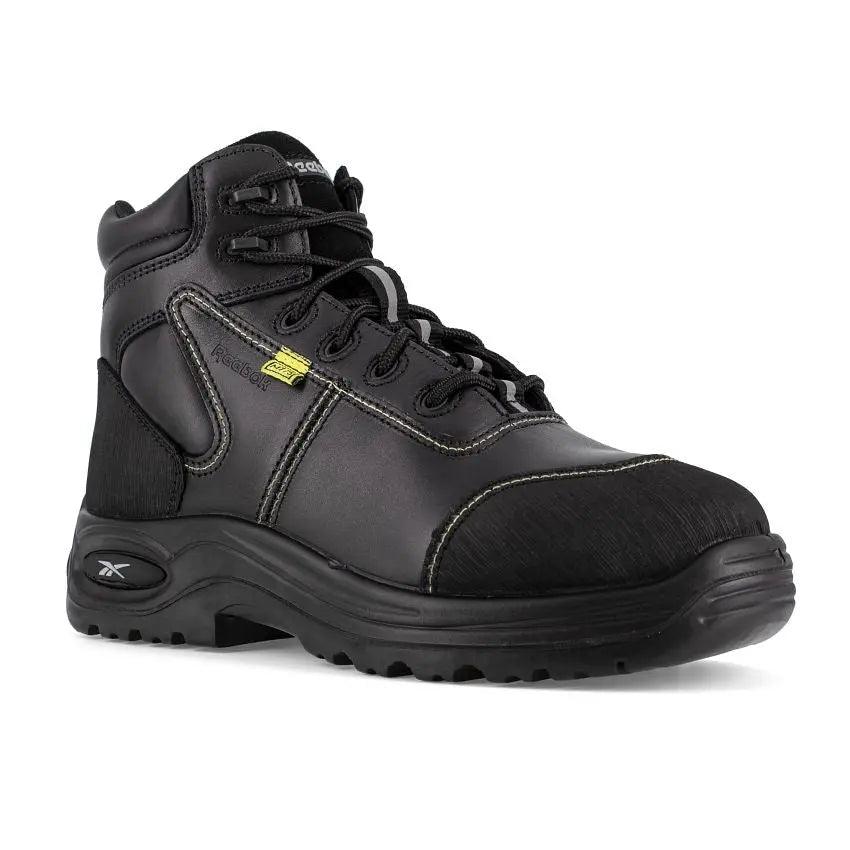 Reebok Men's Extra Wide Composite Toe Black 6” Boot RB6750