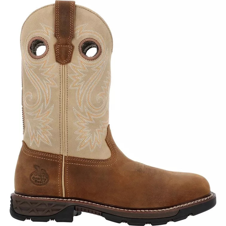 Georgia Boot Carbo-Tec FLX 11" Alloy Toe Pull-On Work Boot GB00670