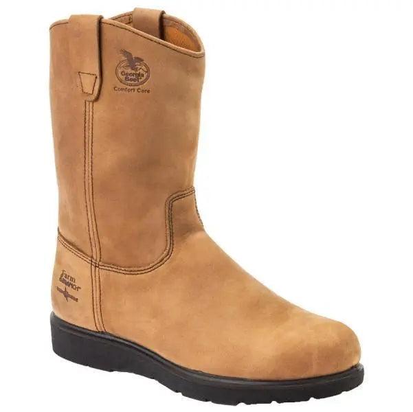 Georgia Farm And Ranch Wellington Comfort Core Work Boots G4432 Bootsolution Georgia Boot Work 7889