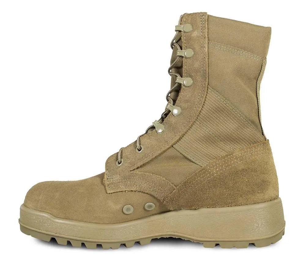 McRae Mil-Spec Hot Weather Coyote Vibram Sole Combat Boot 8189 ...