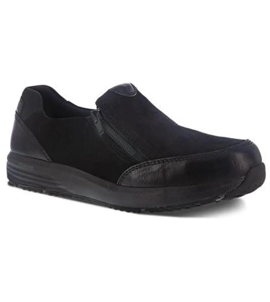 Rockport Women’s Black Slip on, Side Zip Steel Toe RK500 - BootSolution ...